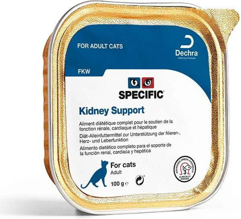 Cat Kidney Support FKW Våtfôr til katt 7 x 100 g