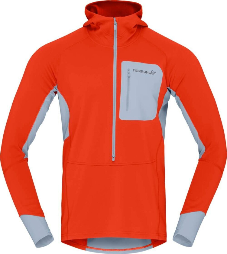 Men's Senja Warm1 Hood S, Arednalin