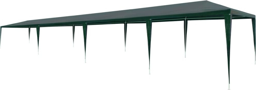 Festtelt PE 3x12 m grønn
