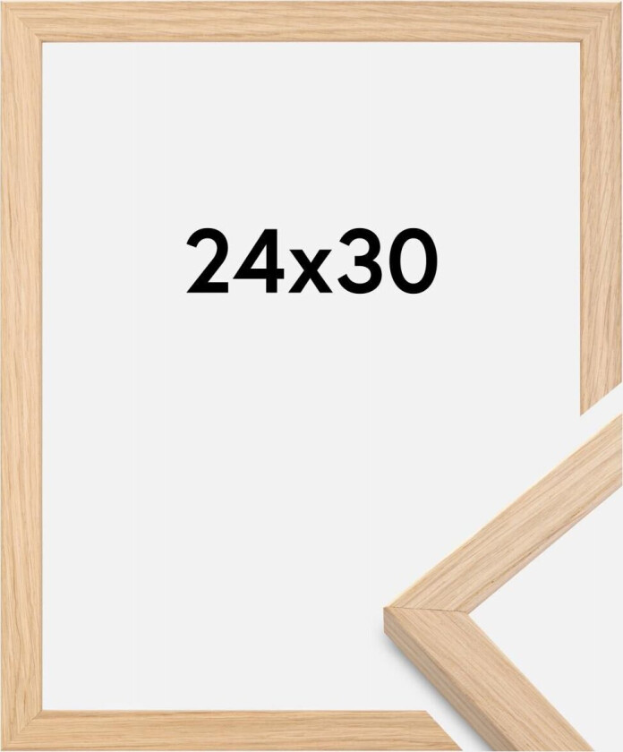 Ramme Grimsåker Akrylglass Eik 24x30 Cm