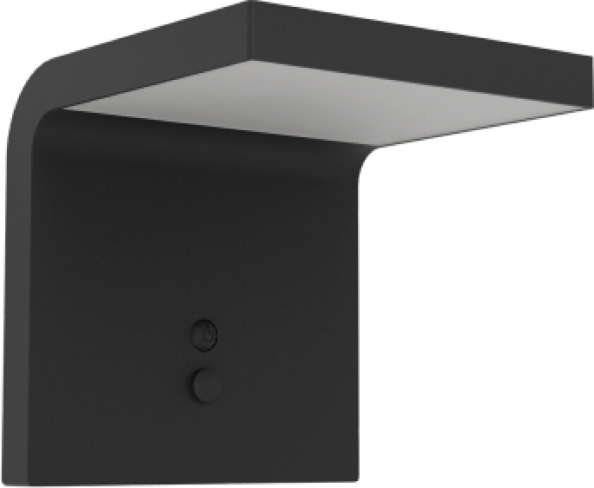 Eglo Spiante Solcellevegg Med Sensor Svart/Hvitt