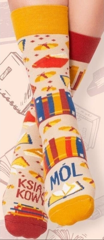 Nadwyraz.Com Lange Sokker Bookworm 39-42