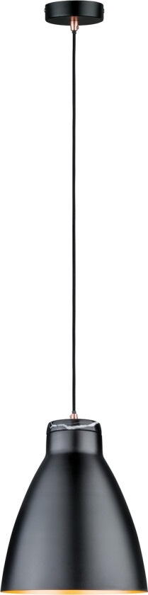 79609, 1 Pære(R ), E27, Sort, Kobberfarve