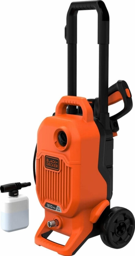 Black+Decker Bd Myjka Høytrykkspyler 1700W Bepw1700 125Bar