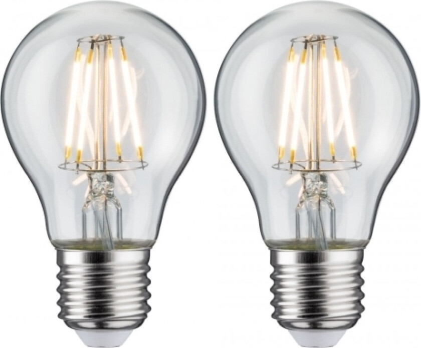 Led Fil 2Szt Agl 470Lm E27 2700K Przezr 4W 230V