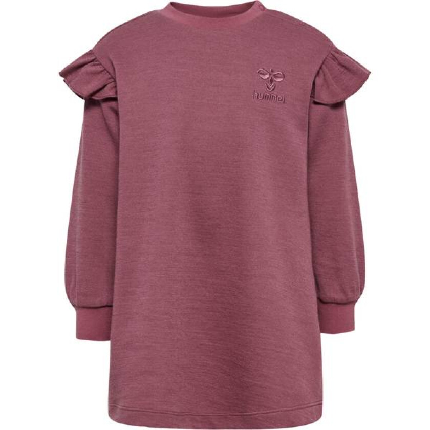 Wulbato Kjole I Ull/bomull Til Barn, Rose Brown