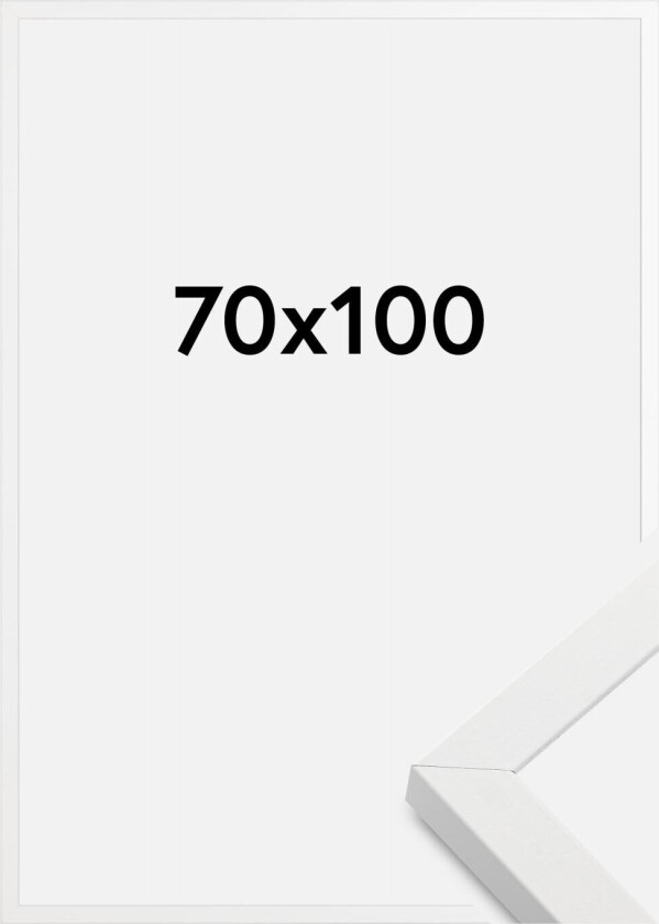 Ramme Amanda Box Hvit 70x100 Cm