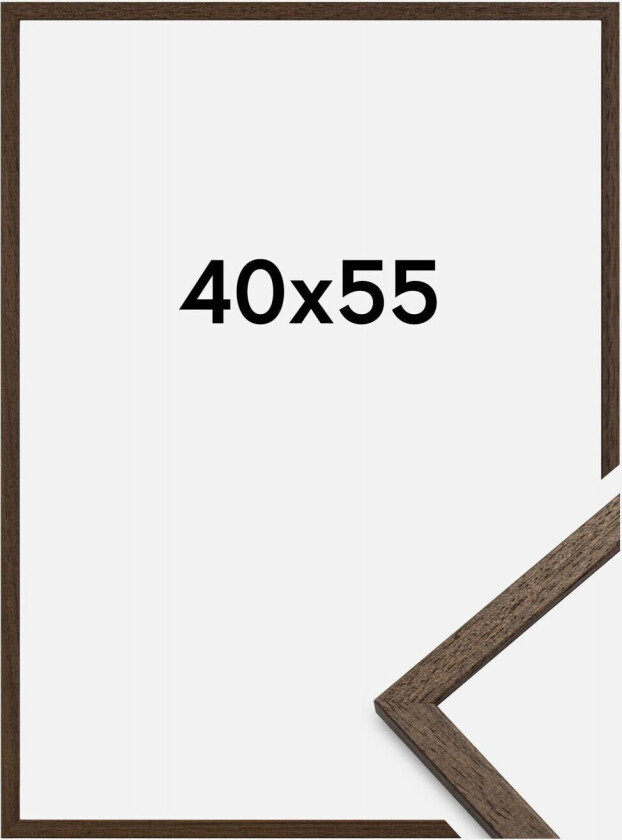 Ramme Edsbyn Akrylglass Valnøtt 40x55 Cm