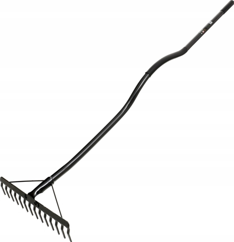 Rake 16 T. Profilert Metallhåndtak X6 (1/5) Best Garden Best-X6-01-Mp16