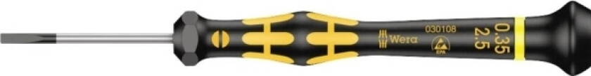 1578 A Kraftform Micro Esd Skrutrekker Med Spor Bladbredde: 2,5 Mm Bladlengde: 40 Mm
