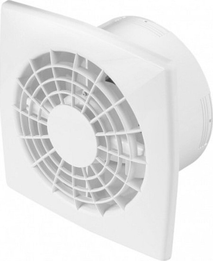 AWENTA Vega fi125 baderomsvifte 180m3/h 15W 230V med fuktighetssensor og tidsforsinkelse hvit Awenta WGB125H