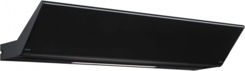 Ranva, Overflatebehandlet, Rektangel, 2 Ampuller, 6500 K, Ip20, Sort