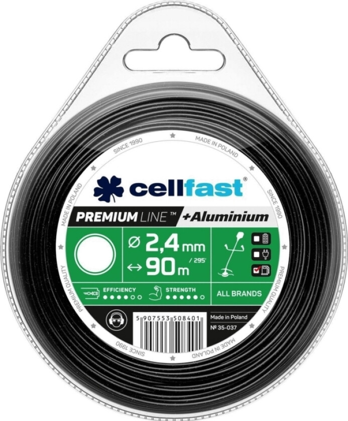 Cellfast Celfast, Premium 2,4 Mm 90 M Sirkulære Kjerner (35-037)