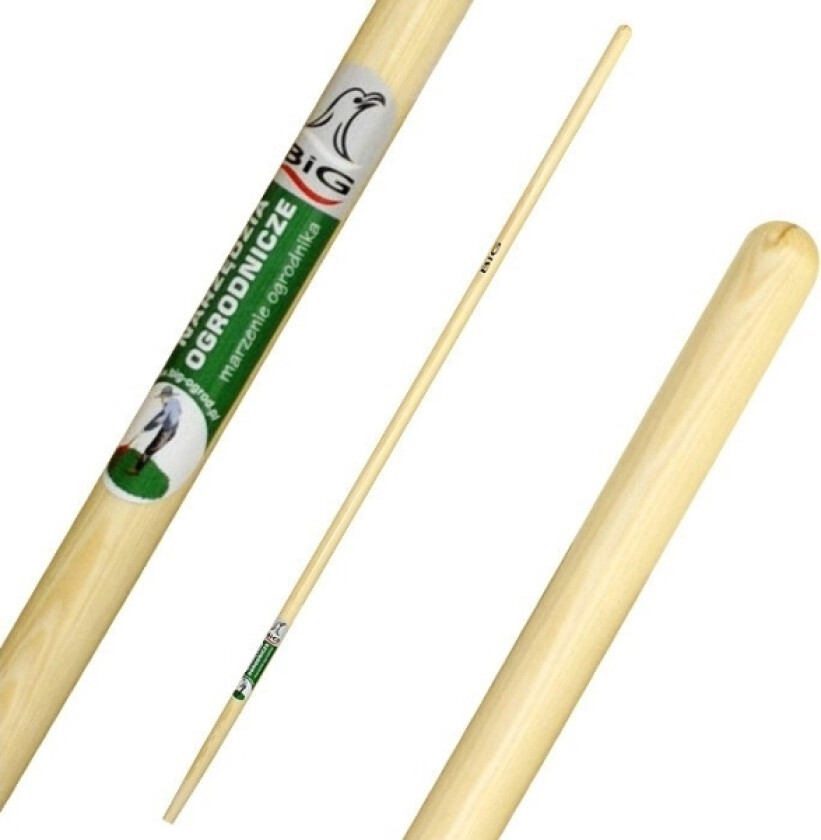 Big Rake håndtak lakkert 130cm G130L