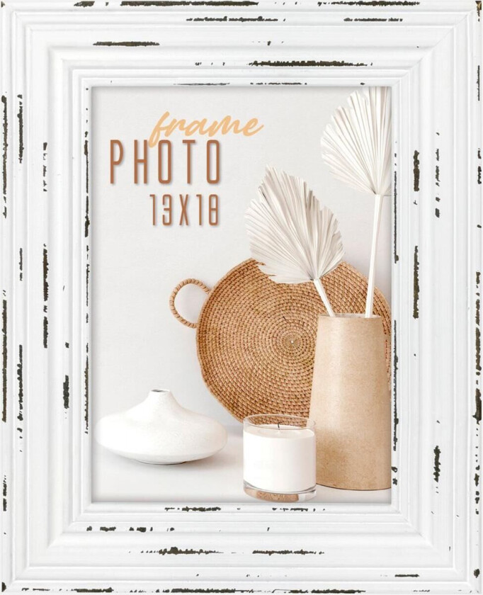 ZEP Ramme Orly Hvit 13x18 Cm