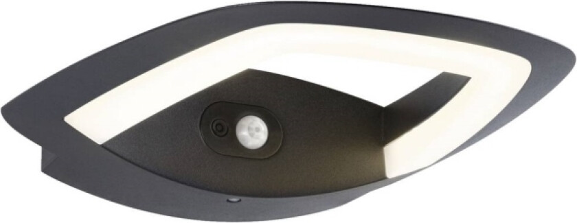 Akena Bevegelsesdetektor, 1 Pære(R ), 3000 K, Ip44, Antrasitt