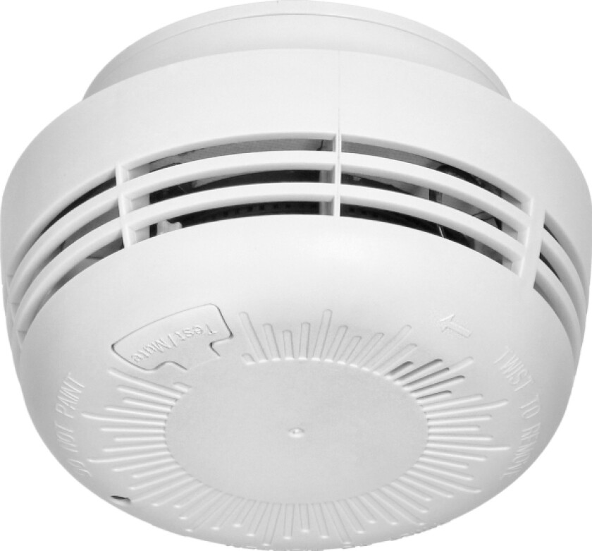 Orno Batteridrevet Røykvarsler, 9V Batteri, 10 Års Levetid