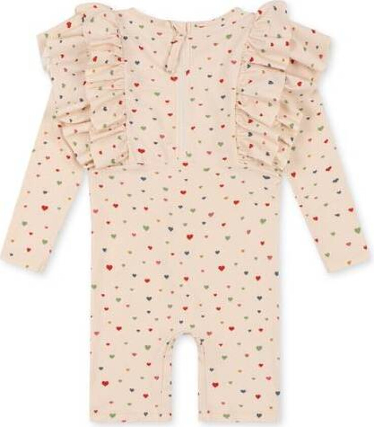 Manuca Frill UV Drakt Multi Hearts