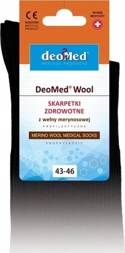 Jjw Deomed Ull Sokker Sorte 35-38 *)