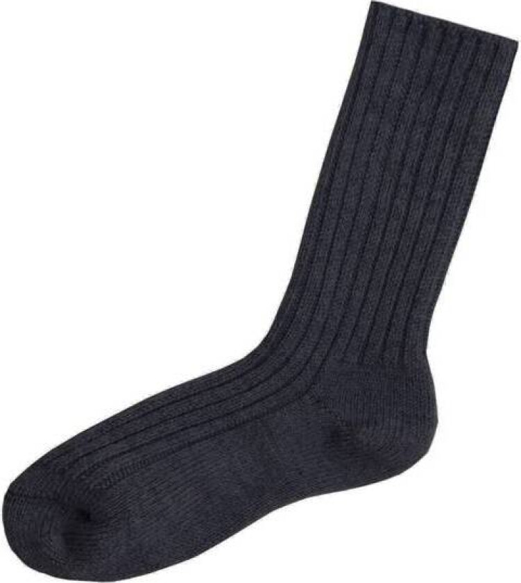 ullsokker - denim melange