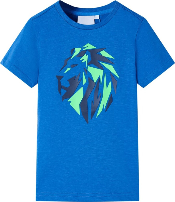 T-skjorte for barn blå 104