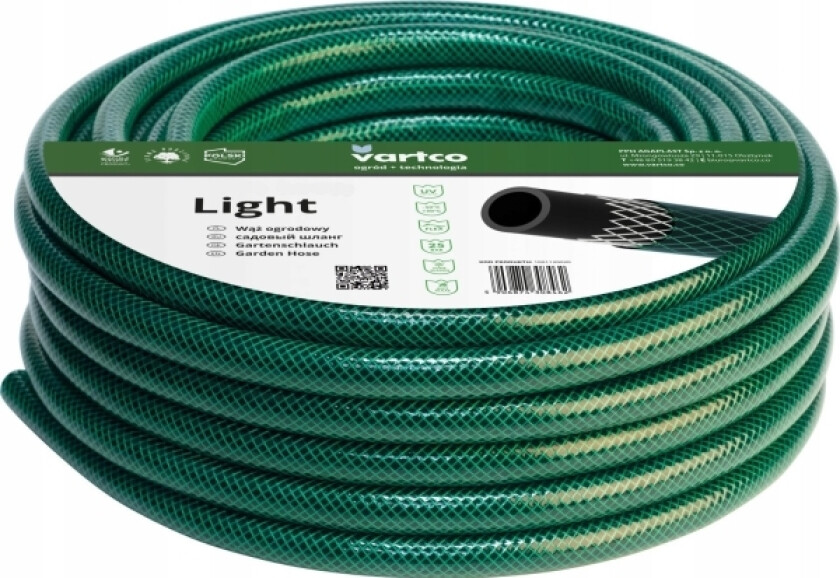 Vartco Garden Hose 1/2" 15M 3-Ply Light Vartco Light 1001120015