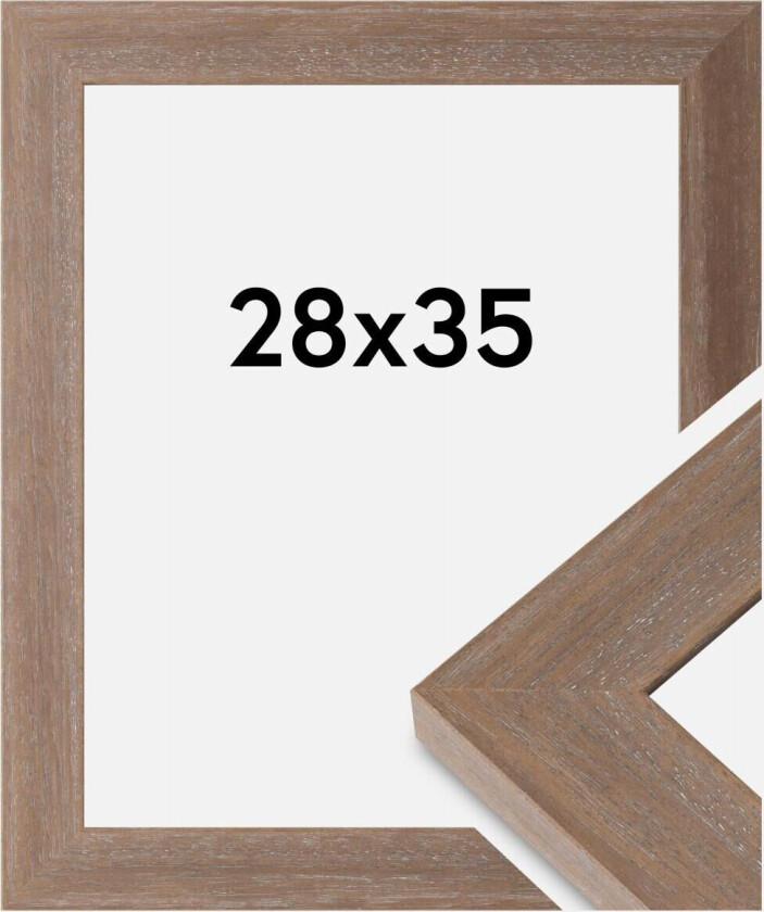 Ramme Juno Akrylglass Grå 28x35 Cm