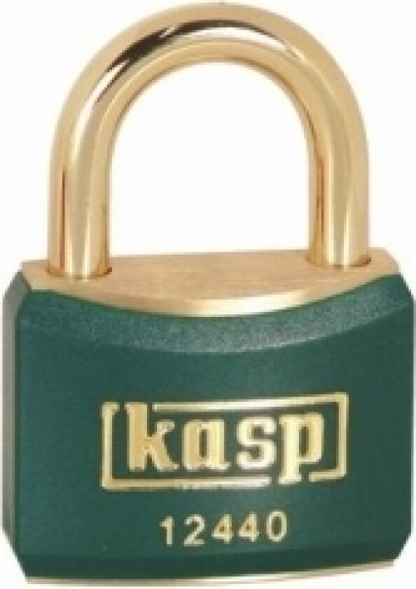 K12440grea1 Hængelås 40 Mm Identiske Gyldengul Nøglelås