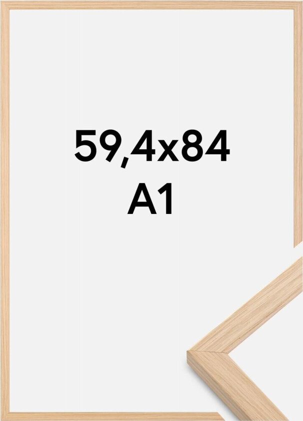 Ramme Grimsåker Akrylglass Eik 59,4x84 Cm (A1)