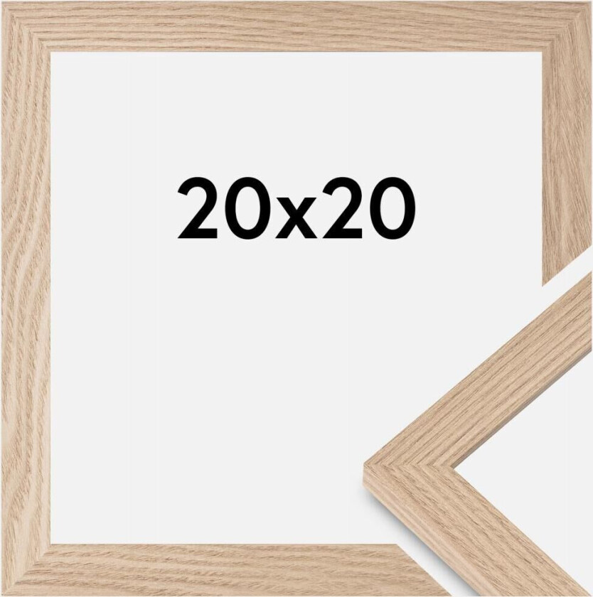 Ramme Bga Classic Akrylglass Eik 20x20 Cm