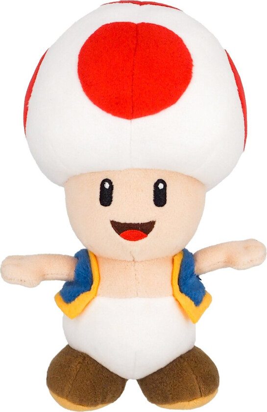 1up Nintendo Together Plush Super Mario Toad - 20cm