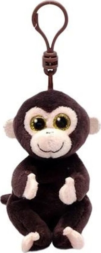 Nøkkelring Nøkkelring Plysj Ty Beanie Belies Matteo Brun Ape 8,5 Cm 43107