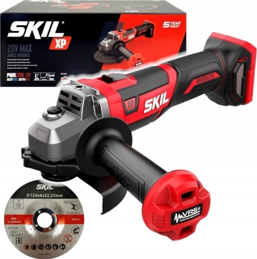 Vinkelsliper Skil 3930 Cb 20 V (Uten Batteri Og Lader)