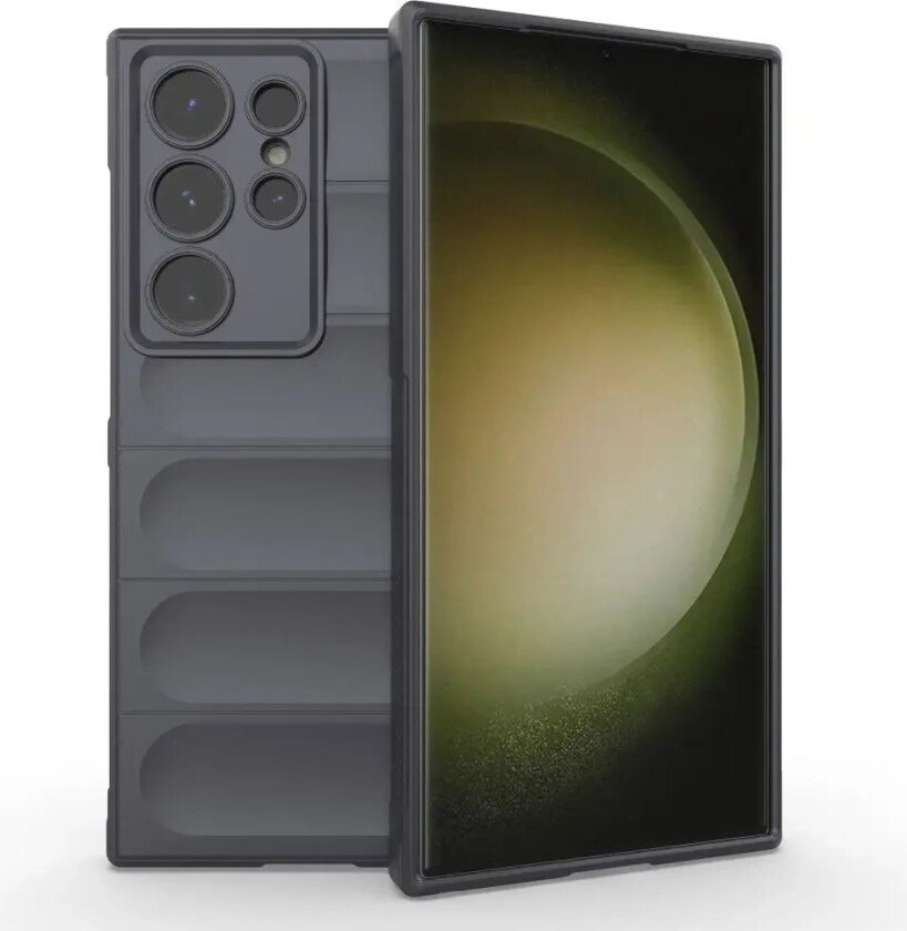 Samsung Galaxy S24 Ultra Fleksibelt Plastdeksel - Grå