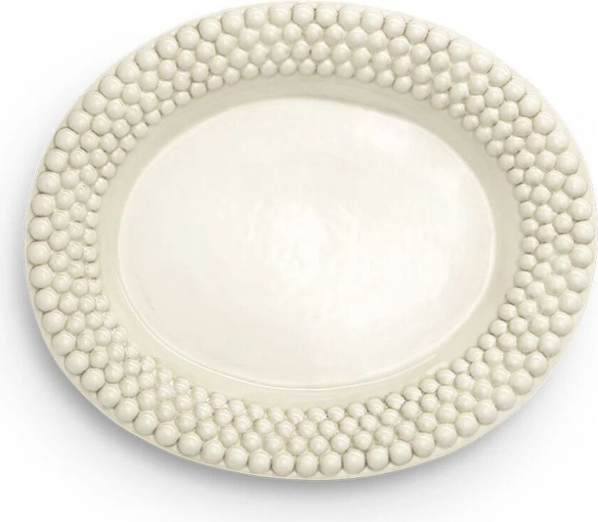 Bubbles ovalt fat 35 cm Sand