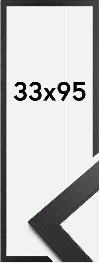 Ramme Black Wood 33x95 Cm