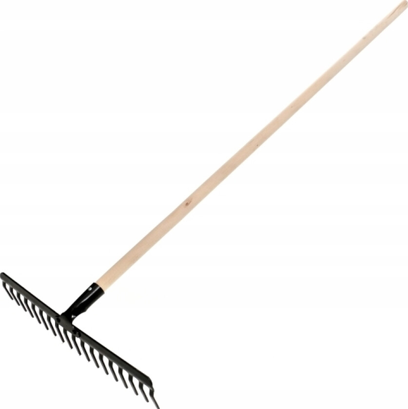 Rake 18 T. Trehåndtak Rett L-130 X1 (1/5) Beste Hage Best-X1-01-D18