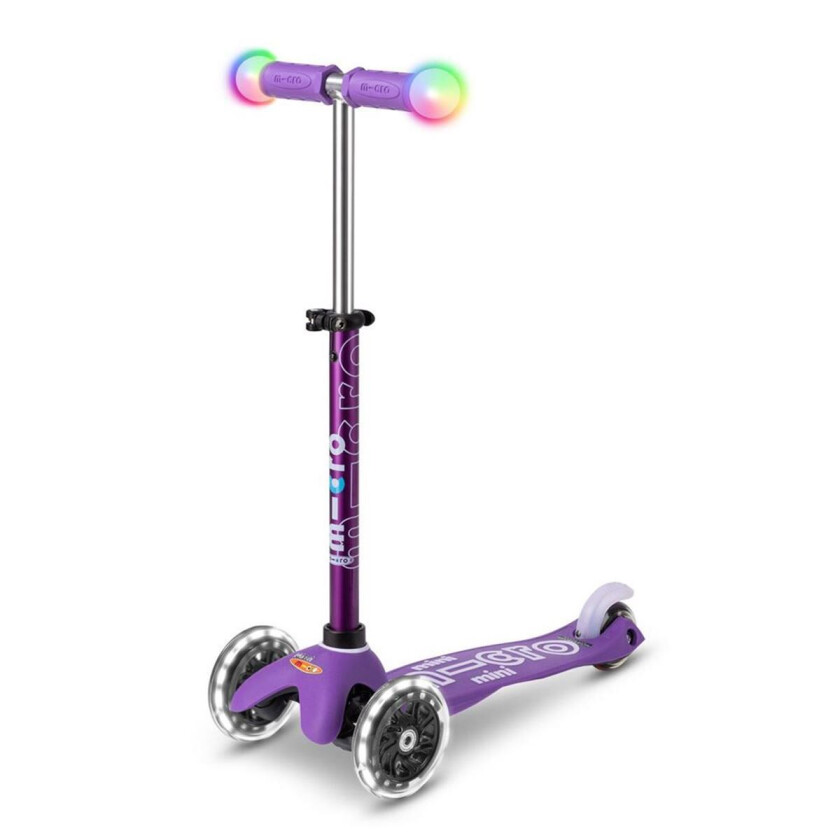 Mini Deluxe LED Sparkesykkel, Magic Purple
