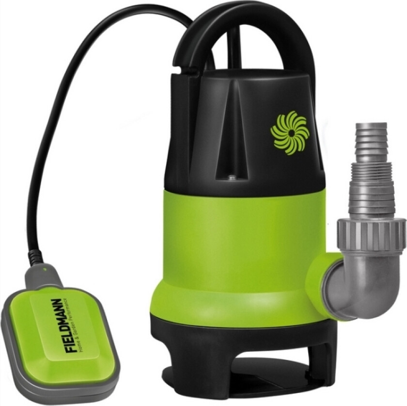 Fvc 2003-Ek, Tilførsel Pumpe, 400 W, 7500 L/T, Sort, Grønn