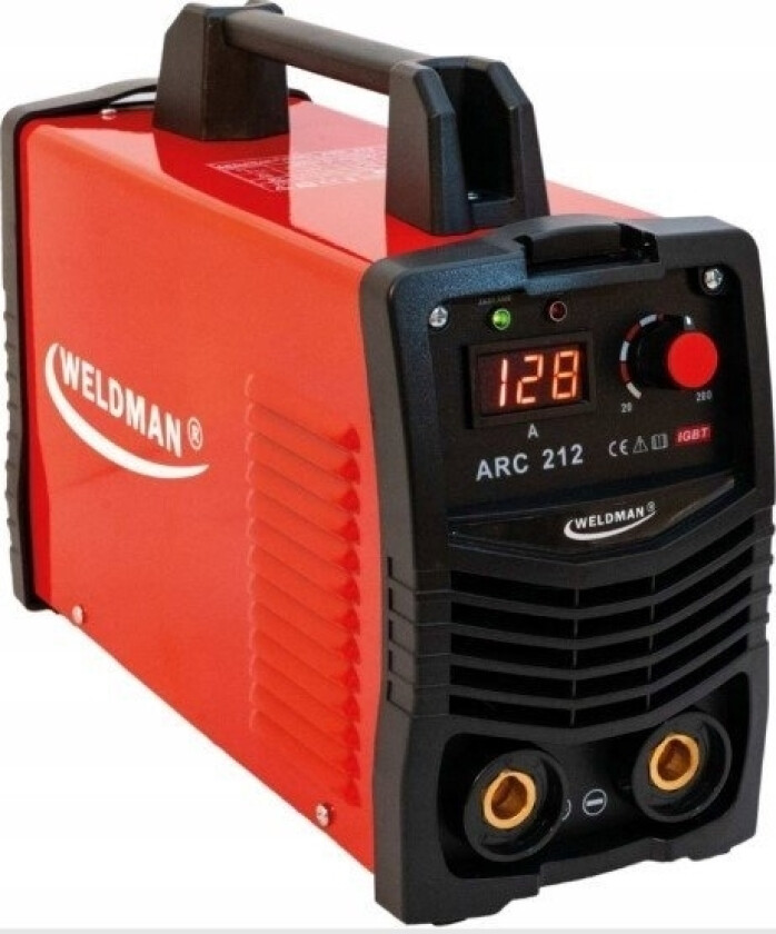 Bilde av Weldman Arc-160 Mini Synergy Inverter Welding Machine / Aluminum Case