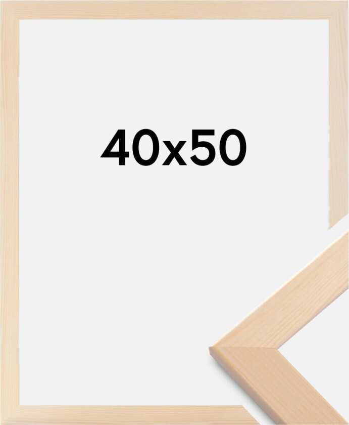 Ramme Trendline Akrylglass Natur 40x50 Cm