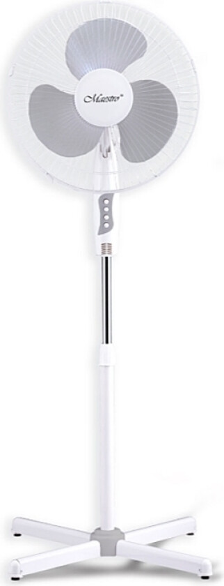 Maestro Mr-900 Gulvvifte, 60W, Hvit Og Grå