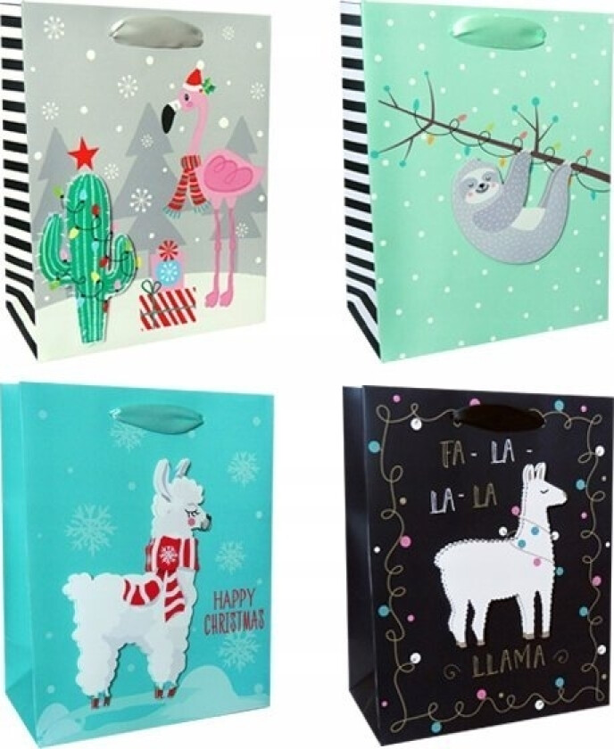 Gavepose 18X23cm Lama Alpakka