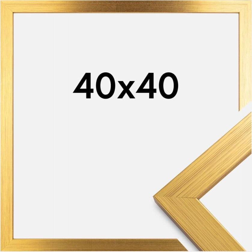 Ramme Gold Wood 40x40 Cm