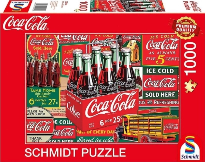 Coca Cola - Classic, Jigsaw Puzzle (1000 Stykker)