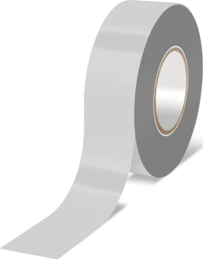 Electrical Insulating Pvc Tape, White 19Mmx10m