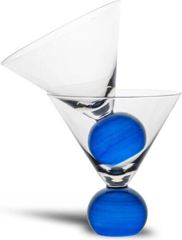 Spice glass 24 cl 2-pakning Blå-klar