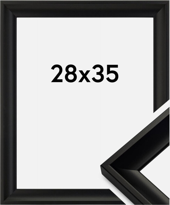 Ramme Öjaren Akrylglass Svart 28x35 Cm