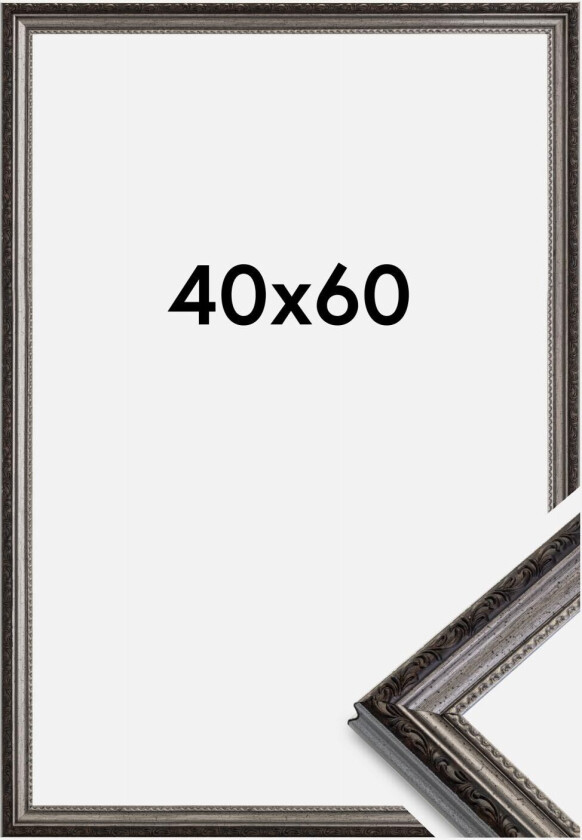 Ramme Abisko Akrylglass Sølv 40x60 Cm