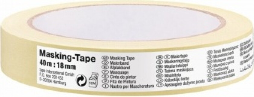 Tesa Paper Maskeringstape 40M X 38Mm (8367)